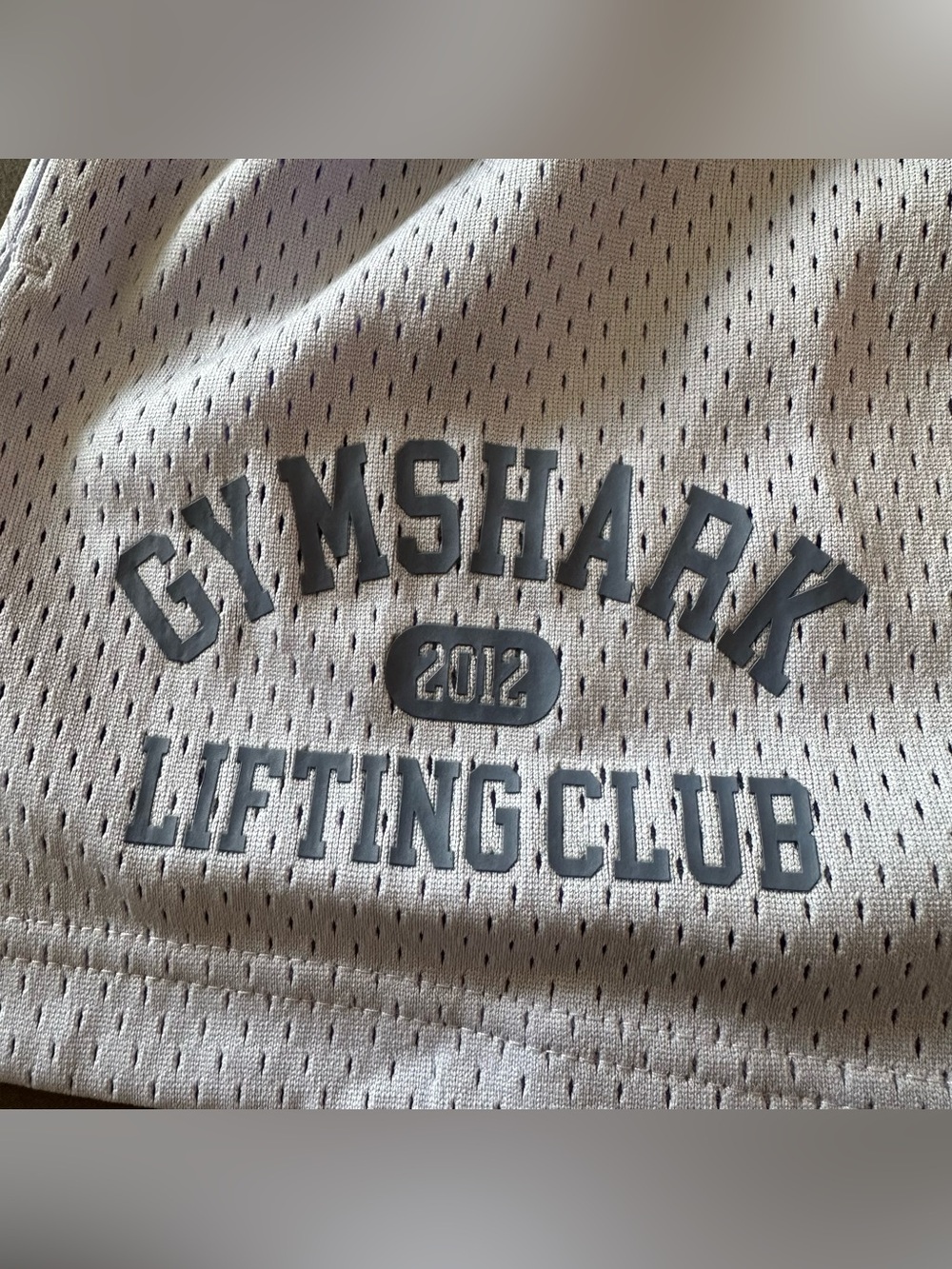 Gymshark Lifting Club Mesh Shorts in Peri Blue - Picture 3 of 10